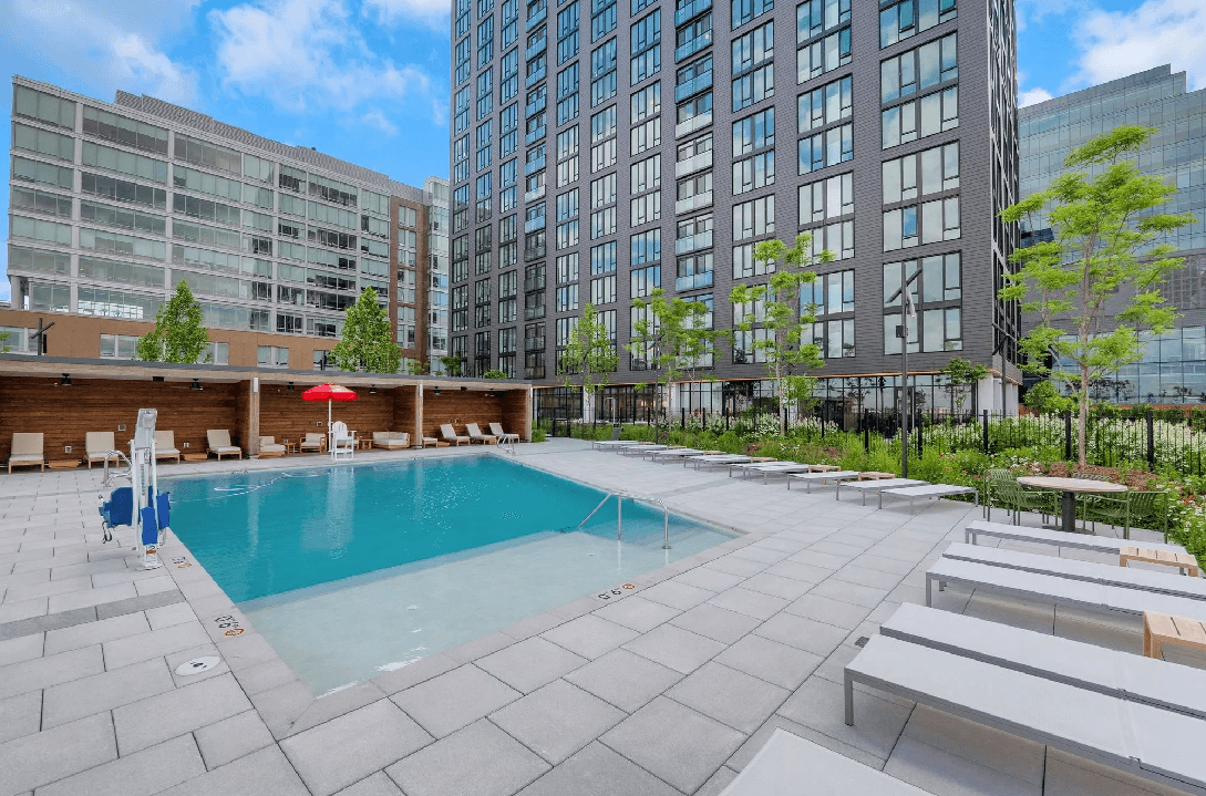 Furnished 1-bed in Harbor Point, Baltimore