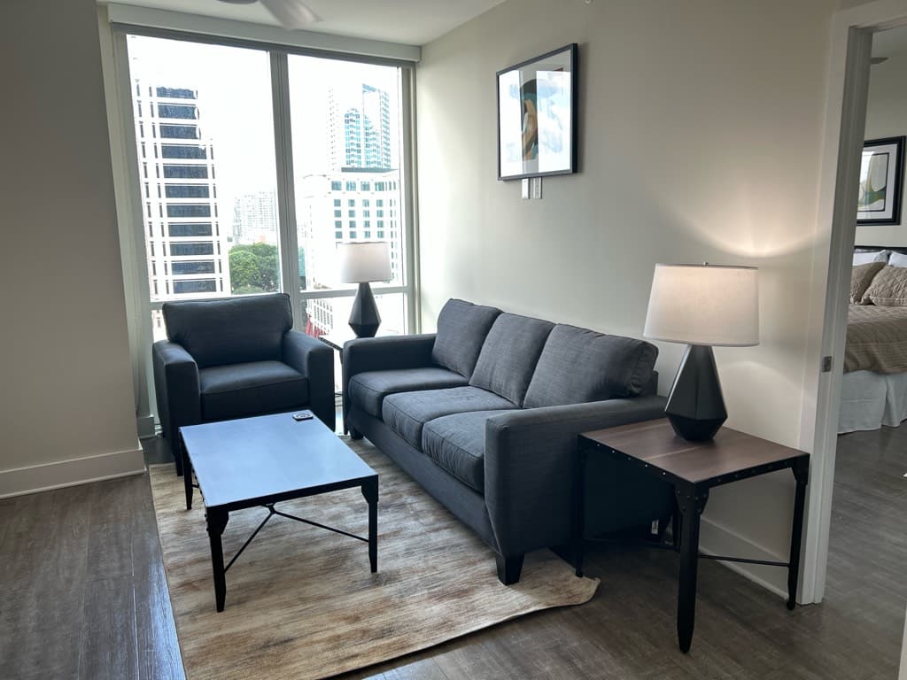 Furnished 1-bed in Uptown, Charlotte