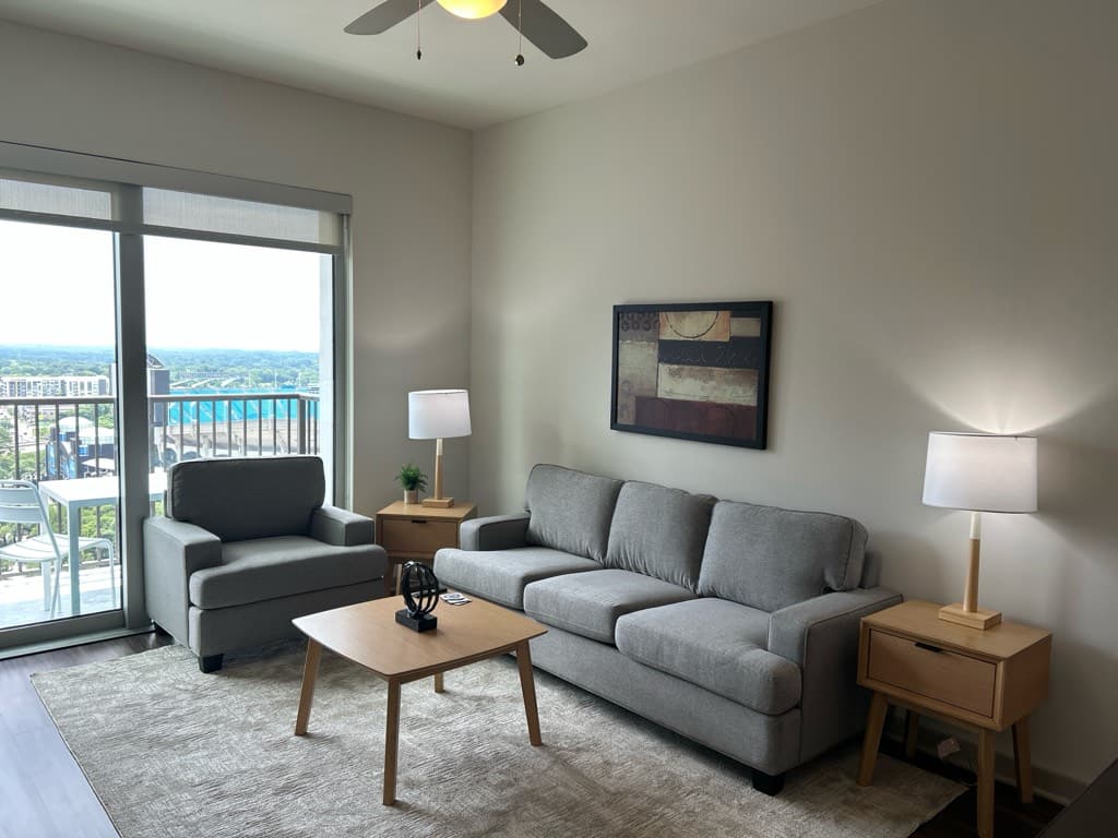 Furnished 1-bed in Third Ward, Charlotte